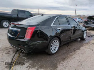 2014 Cadillac CTS RWD z VIN 1G6AP5SX6E0193868, wystawiony jako Copart lot #51795485 z przebiegiem 100 039 mil mil oraz Szkoda całkowita • Salvage title. Historia ofert i sprzedaży dostępna na DreamBid. Obrazek 3.