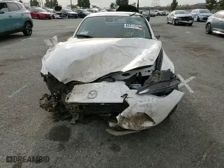 2023 Mazda MX-5 Miata RF Grand Touring with VIN JM1NDAM76P0561241, listed as a Copart auction lot 84011274 with 3,180 mi miles and Salvage Title. Bid and sale history available at carsss.com. Image 10.