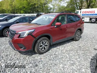 2023 Subaru Forester Premium with VIN JF2SKAECXPH528007, listed as a Copart auction lot 57000895 with 10,720 mi miles and Salvage title. Bid and sale history available at DreamBid. Image 1.