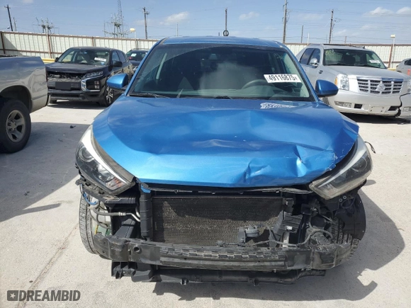 2018 Hyundai Tucson SE with VIN KM8J23A43JU660556, listed as a Copart auction lot 49116875 with 69,321 mi miles and Salvage Title. Bid and sale history available at carsss.com. Image 5.