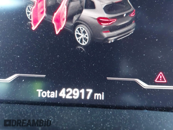 2021 BMW X3 M with VIN 5YMTS0C01M9G99914, listed as a IAAI auction lot 42190720 with 42,917 mi miles and . Bid and sale history available at DreamBid. Image 14.