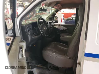 2016 Chevrolet Express Cargo with VIN 1GCWGAFF3G1224195, listed as a IAAI auction lot 42819269 with 87,490 mi miles and . Bid and sale history available at DreamBid. Image 5.