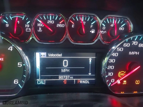 2019 Chevrolet Silverado 1500 LD LT with VIN 2GCVKPEC1K1187235, listed as a IAAI auction lot 40717347 with 90,737 mi miles. Bid and sale history available at carsss.com. Image 7.