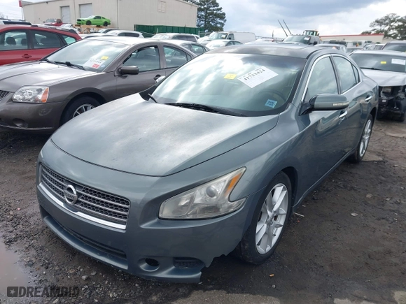 2009 Nissan Maxima 3.5 SV w/Premium Pkg with VIN 1N4AA51EX9C856464, listed as a IAAI auction lot 41733424 with 195,161 mi miles. Bid and sale history available at carsss.com. Image 17.
