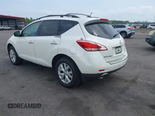2012 Nissan Murano S with VIN JN8AZ1MU6CW102275, listed as a IAAI auction lot 42082679 with 197,877 mi miles and . Bid and sale history available at carsss.com. Image 3.