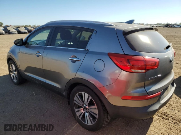 2015 Kia Sportage EX with VIN KNDPC3AC1F7738499, listed as a Copart auction lot 88649705 with 35,815 mi miles and Non repairable. Bid and sale history available at DreamBid. Image 2.