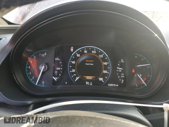 2016 Buick Regal GS with VIN 2G4GV5GX6G9158130, listed as a Copart auction lot 47283795 with 158,918 mi miles and Clean Title. Bid and sale history available at DreamBid. Image 9.