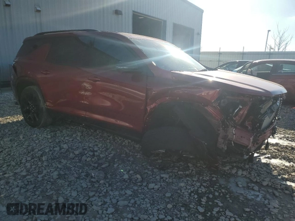 2024 Chevrolet Traverse AWD RS with VIN 1GNEVLKSXRJ166466, listed as a Copart auction lot 80691704 with 7,219 mi miles and Salvage Title. Bid and sale history available at carsss.com. Image 4.