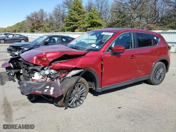 2019 Mazda CX-5 Touring with VIN JM3KFBCM2K1646002, listed as a Copart auction lot 75040484 with 44,838 mi miles and Non Repairable. Bid and sale history available at carsss.com. Image 1.