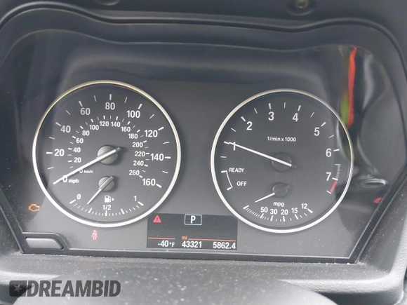 2017 BMW X1 xDrive28i with VIN WBXHT3C38H5F84508, listed as a IAAI auction lot 40035344 with 43,321 mi miles and . Bid and sale history available at DreamBid. Image 7.