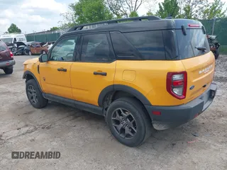 2021 Ford Bronco Sport Badlands z VIN 3FMCR9D90MRA33940, wystawiony jako IAAI lot #42183074 z przebiegiem 178 838 mil mil oraz . Historia ofert i sprzedaży dostępna na DreamBid. Obrazek 3.