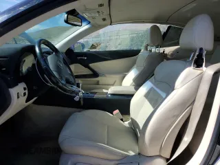 2010 Lexus IS 250 C with VIN JTHFF2C20A2510581, listed as a Copart auction lot 57653575 with 117,665 mi miles and Salvage title. Bid and sale history available at DreamBid. Image 7.