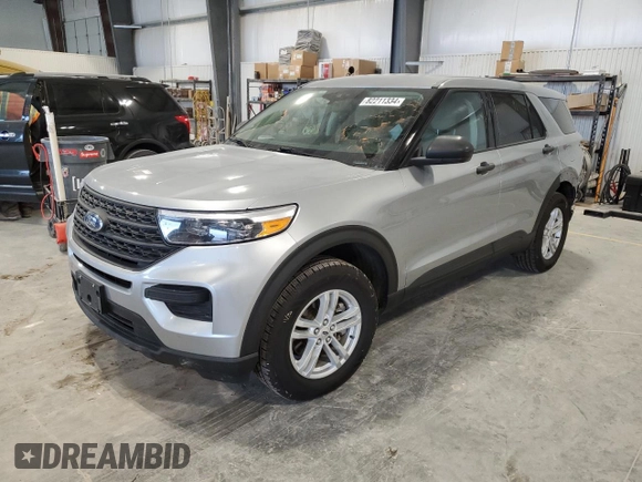 2023 Ford Explorer with VIN 1FMSK8BH5PGA42374, listed as a Copart auction lot 82211334 with 67,243 mi miles and Salvage title. Bid and sale history available at DreamBid. Image 1.