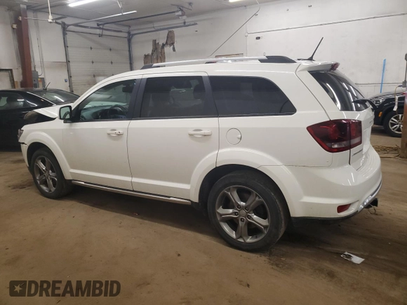 2017 Dodge Journey Crossroad Plus z VIN 3C4PDCGG1HT536297, wystawiony jako Copart lot #58489885 z przebiegiem 101 865 mil mil oraz Szkoda całkowita • Salvage title. Historia ofert i sprzedaży dostępna na DreamBid. Obrazek 2.