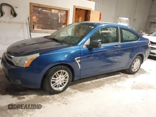 2008 Ford Focus SE with VIN 1FAHP33NX8W242851, listed as a IAAI auction lot 41812413 with 162,547 mi miles. Bid and sale history available at carsss.com. Image 2.