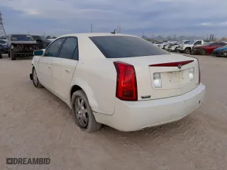 2005 Cadillac CTS with VIN 1G6DP567350180521, listed as a Copart auction lot 65447781 with 101,607 mi miles and Salvage Title. Bid and sale history available at carsss.com. Image 3.