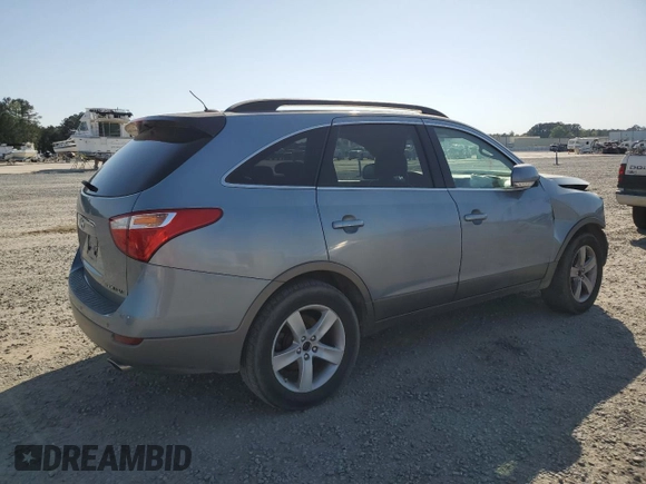 2007 Hyundai Veracruz GLS with VIN KM8NU13C27U006547, listed as a Copart auction lot 51938075 with 292,134 mi miles and Salvage Title. Bid and sale history available at DreamBid. Image 3.