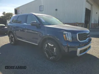 2025 Kia Telluride S with VIN 5XYP64GC1SG569196, listed as a Copart auction lot 81035284 with Not Provided miles and Salvage Title. Bid and sale history available at DreamBid. Image 4.