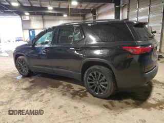 2023 Chevrolet Traverse RS z VIN 1GNEVJKW1PJ299590, wystawiony jako Copart lot #57534665 z przebiegiem 38 357 mil mil oraz Szkoda całkowita • Salvage title. Historia ofert i sprzedaży dostępna na DreamBid. Obrazek 2.