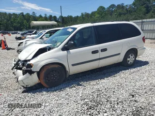 2007 Dodge Grand Caravan SE with VIN 1D4GP24R97B260428, listed as a Copart auction lot 58032735 with Not provided miles and Salvage title. Bid and sale history available at DreamBid. Image 1.