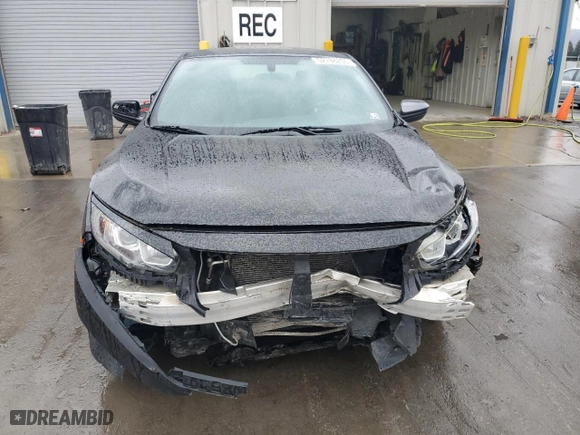 2017 Honda Civic Coupe LX with VIN 2HGFC4B52HH300696, listed as a Copart auction lot 52788255 with 257,794 mi miles and Salvage Title. Bid and sale history available at carsss.com. Image 5.