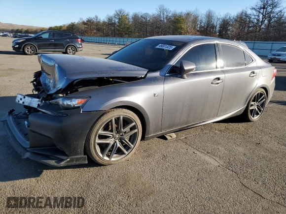2016 Lexus IS 300/350 z VIN JTHCM1D25G5001434, wystawiony jako Copart lot #46681325 z przebiegiem 105 868 mil mil oraz Szkoda całkowita • Salvage title. Historia ofert i sprzedaży dostępna na DreamBid. Obrazek 1.