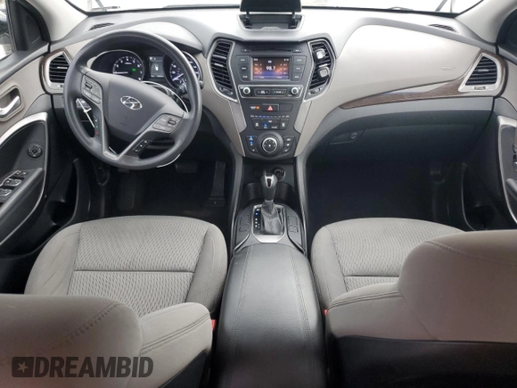 2018 Hyundai Santa Fe 2.4L with VIN 5NMZT3LB2JH056889, listed as a Copart auction lot 57801705 with 133,454 mi miles and Salvage title. Bid and sale history available at DreamBid. Image 8.