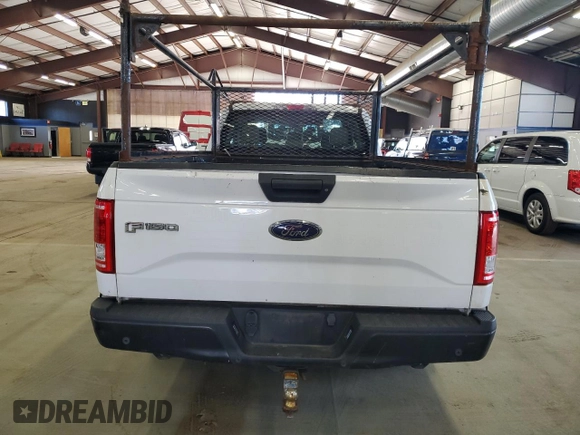 2016 Ford F-150 XL with VIN 1FTEX1CP5GKF76827, listed as a Copart auction lot 50952475 with 207,356 mi miles and Clean Title. Bid and sale history available at carsss.com. Image 6.