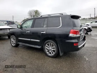 2015 Lexus LX 570 with VIN JTJHY7AX7F4186473, listed as a Copart auction lot 38514814 with 60,837 mi miles and . Bid and sale history available at DreamBid. Image 2.