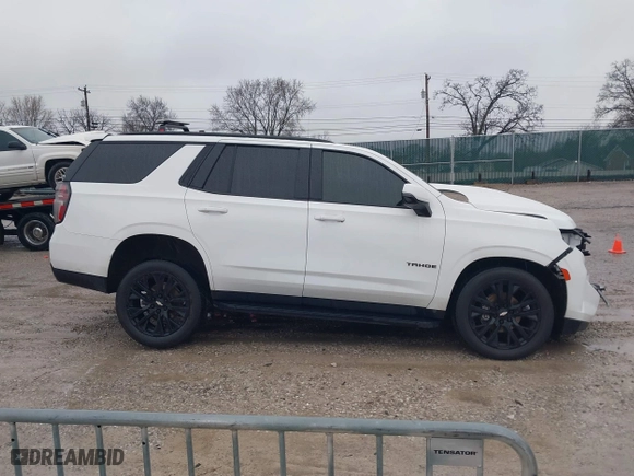 2022 Chevrolet Tahoe RST with VIN 1GNSKRKD9NR101944, listed as a IAAI auction lot 41498245 with 1 mi miles. Bid and sale history available at carsss.com. Image 14.