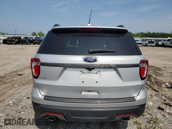 2018 Ford Explorer XLT with VIN 1FM5K7D88JGA52781, listed as a Copart auction lot 60280685 with 59,687 mi miles and Salvage title. Bid and sale history available at DreamBid. Image 6.