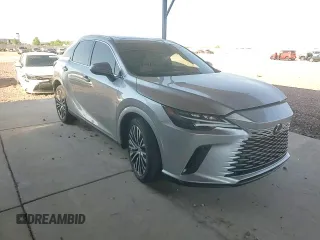 2024 Lexus RX with VIN 2T2BBMCA3RC023396, listed as a Copart auction lot 63218804 with 5,267 mi miles and Salvage Title. Bid and sale history available at carsss.com. Image 10.