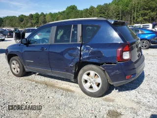 2017 Jeep Compass High Altitude with VIN 1C4NJCEB3HD198043, listed as a Copart auction lot 55477445 with 186,243 mi miles and Salvage title. Bid and sale history available at DreamBid. Image 2.