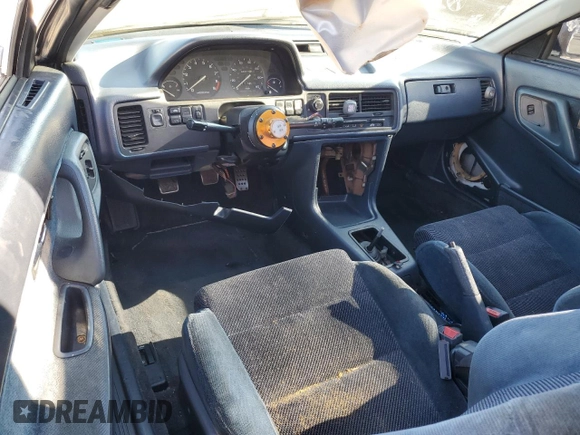 1992 Acura Integra with VIN JH4DA9357NS001599, listed as a Copart auction lot 83796424 with 188,218 mi miles and Salvage title. Bid and sale history available at DreamBid. Image 8.