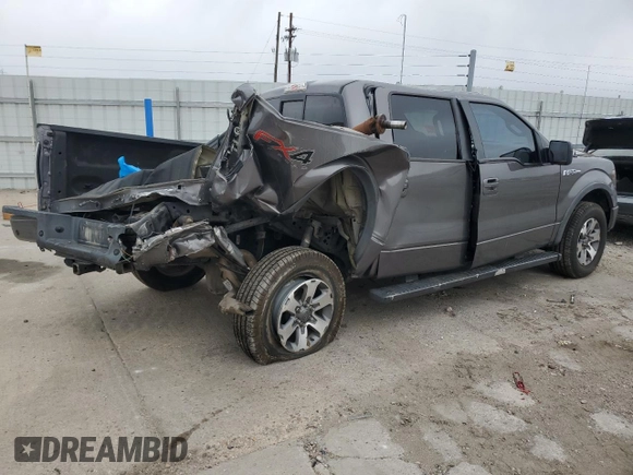 2013 Ford F-150 XL with VIN 1FTFW1EF6DKE61340, listed as a Copart auction lot 51802515 with Not Provided miles and Salvage Title. Bid and sale history available at carsss.com. Image 3.