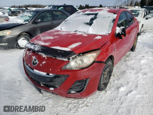2010 Mazda 3 i SV with VIN JM1BL1SF4A1230188, listed as a Copart auction lot 88521825 with 195,460 mi miles and Non Repairable. Bid and sale history available at DreamBid. Image 1.