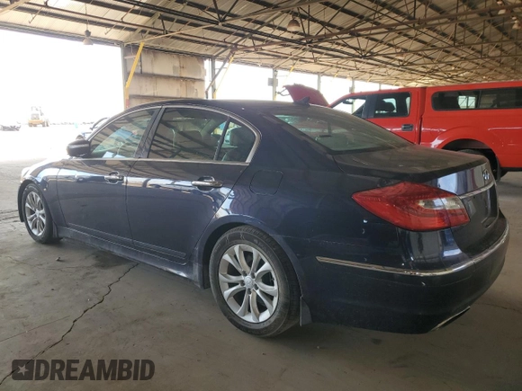 2013 Hyundai Genesis 3.8L with VIN KMHGC4DD1DU227184, listed as a Copart auction lot 55121395 with 159,597 mi miles and Clean Title. Bid and sale history available at carsss.com. Image 2.