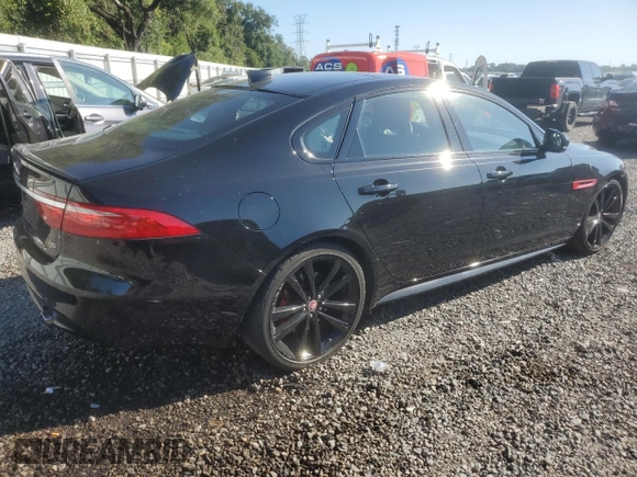 2016 Jaguar XF S with VIN SAJBG4BV8GCY04867, listed as a Copart auction lot 72826474 with 90,424 mi miles and Salvage Title. Bid and sale history available at carsss.com. Image 3.