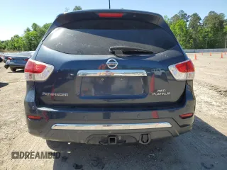 2014 Nissan Pathfinder Platinum with VIN 5N1AR2MM9EC662373, listed as a Copart auction lot 52448945 with 170,489 mi miles and Salvage Title. Bid and sale history available at carsss.com. Image 6.