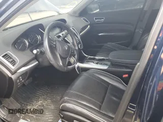 2020 Acura TLX w/Technology Pkg with VIN 19UUB2F49LA000919, listed as a Copart auction lot 83974594 with 25,502 mi miles and Salvage Title. Bid and sale history available at carsss.com. Image 7.