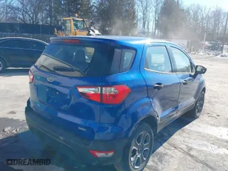 2020 Ford EcoSport S with VIN MAJ3S2FE1LC337775, listed as a IAAI auction lot 41434361 with 44,017 mi miles. Bid and sale history available at carsss.com. Image 4.