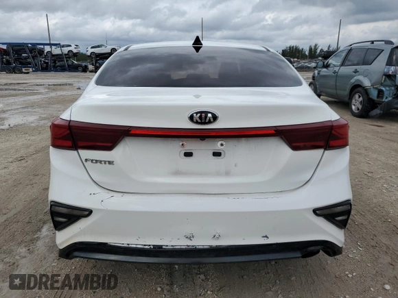 2021 Kia Forte FE with VIN 3KPF24AD4ME315538, listed as a Copart auction lot 52347085 with 77,862 mi miles and Non Repairable. Bid and sale history available at carsss.com. Image 6.