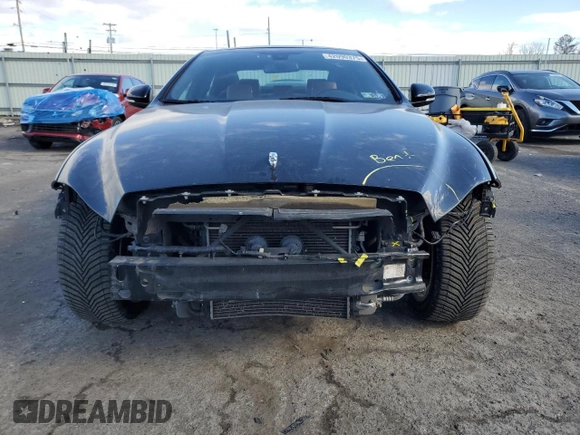 2017 Jaguar XJ with VIN SAJWJ2GD0H8W07154, listed as a Copart auction lot 42090375 with 66,546 mi miles and Salvage Title. Bid and sale history available at carsss.com. Image 5.