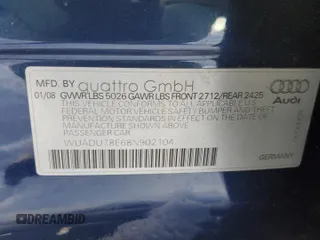 2008 Audi RS 4 z VIN WUADU78E68N902104, wystawiony jako Copart lot #41363035 z przebiegiem 66 961 mil mil oraz Szkody całkowita. Historia ofert i sprzedaży dostępna na DreamBid. Obrazek 12.