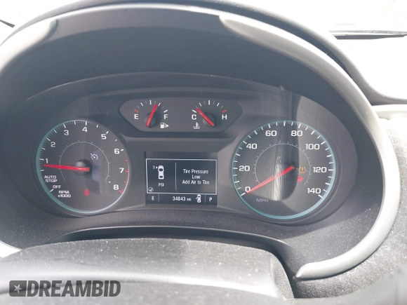 2024 Chevrolet Malibu LT with VIN 1G1ZD5ST1RF153733, listed as a IAAI auction lot 42217016 with 34,843 mi miles and . Bid and sale history available at DreamBid. Image 7.