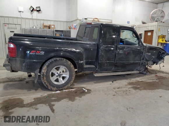 2004 Ford Ranger XL Fleet with VIN 1FTZR45E74PA84176, listed as a Copart auction lot 46949105 with 210,035 mi miles and Salvage Title. Bid and sale history available at DreamBid. Image 3.