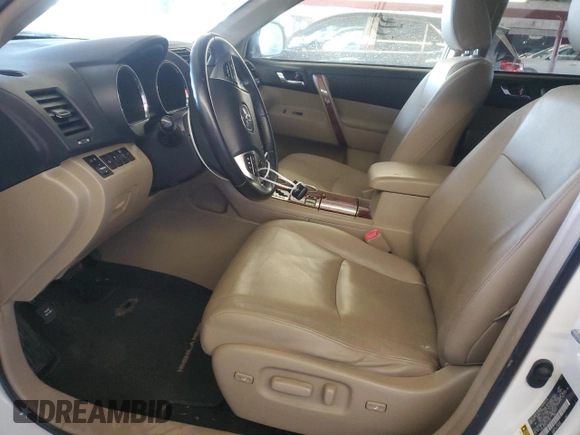 2013 Toyota Highlander Hybrid Limited with VIN JTEDC3EH9D2014297, listed as a Copart auction lot 45854775 with 0 mi miles and Salvage Title. Bid and sale history available at carsss.com. Image 7.