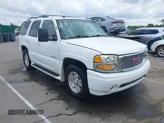2005 GMC Yukon Denali z VIN 1GKEK63U55J259803, wystawiony jako IAAI lot #42126835 z przebiegiem 199 762 mil mil oraz . Historia ofert i sprzedaży dostępna na DreamBid. Obrazek 1.