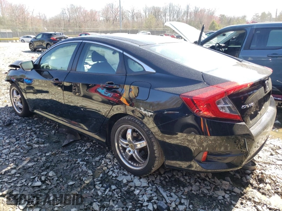2018 Honda Civic LX with VIN 19XFC2F55JE204852, listed as a Copart auction lot 49540485 with 99,229 mi miles and Salvage Title. Bid and sale history available at DreamBid. Image 2.