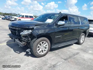 2023 Chevrolet Suburban Premier with VIN 1GNSCFKD3PR342574, listed as a IAAI auction lot 40506276 with 45,644 mi miles. Bid and sale history available at carsss.com. Image 2.